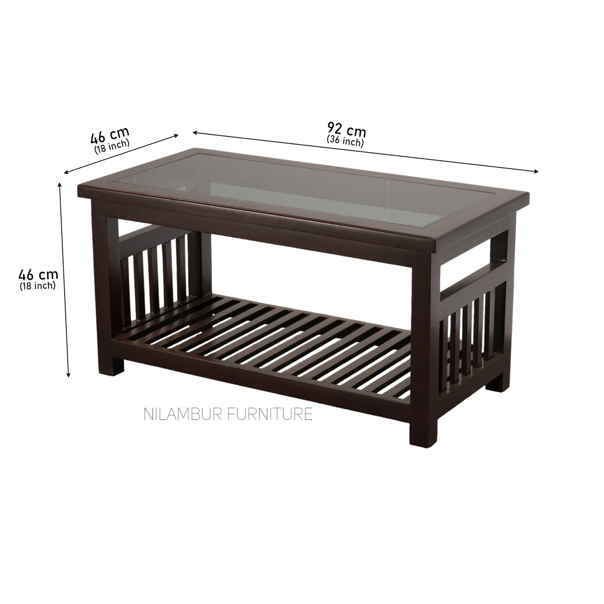 DEV MAHOGONY COFFEE TABLE