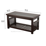 DEV MAHOGONY COFFEE TABLE