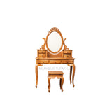 MIA TEAK WOOD DRESSING TABLE - Nilambur Furniture