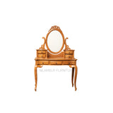 MIA TEAK WOOD DRESSING TABLE - Nilambur Furniture