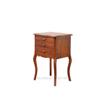 VIOLET TEAK WOOD SIDE TABLE - Nilambur Furniture