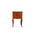 VIOLET TEAK WOOD SIDE TABLE
