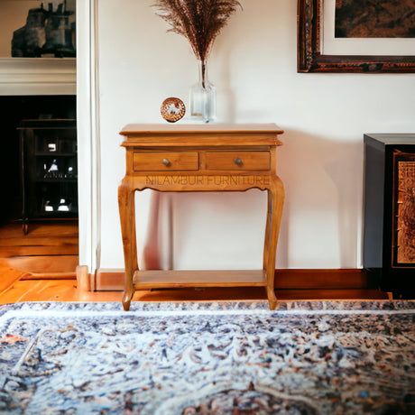 GRACE TEAK WOOD CONSOLE TABLE - Nilambur Furniture