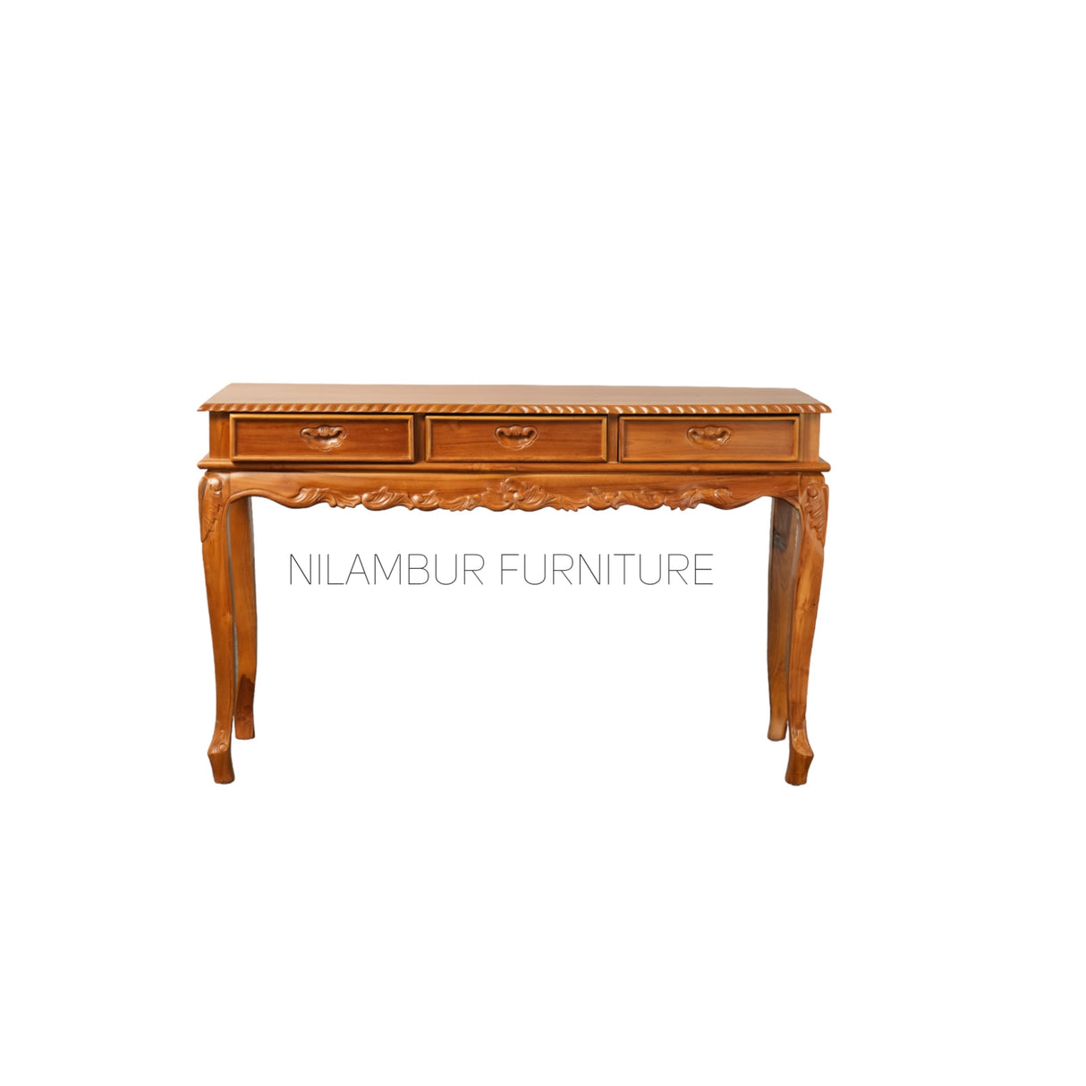 ALICE TEAK WOOD CONSOLE TABLE - Nilambur Furniture