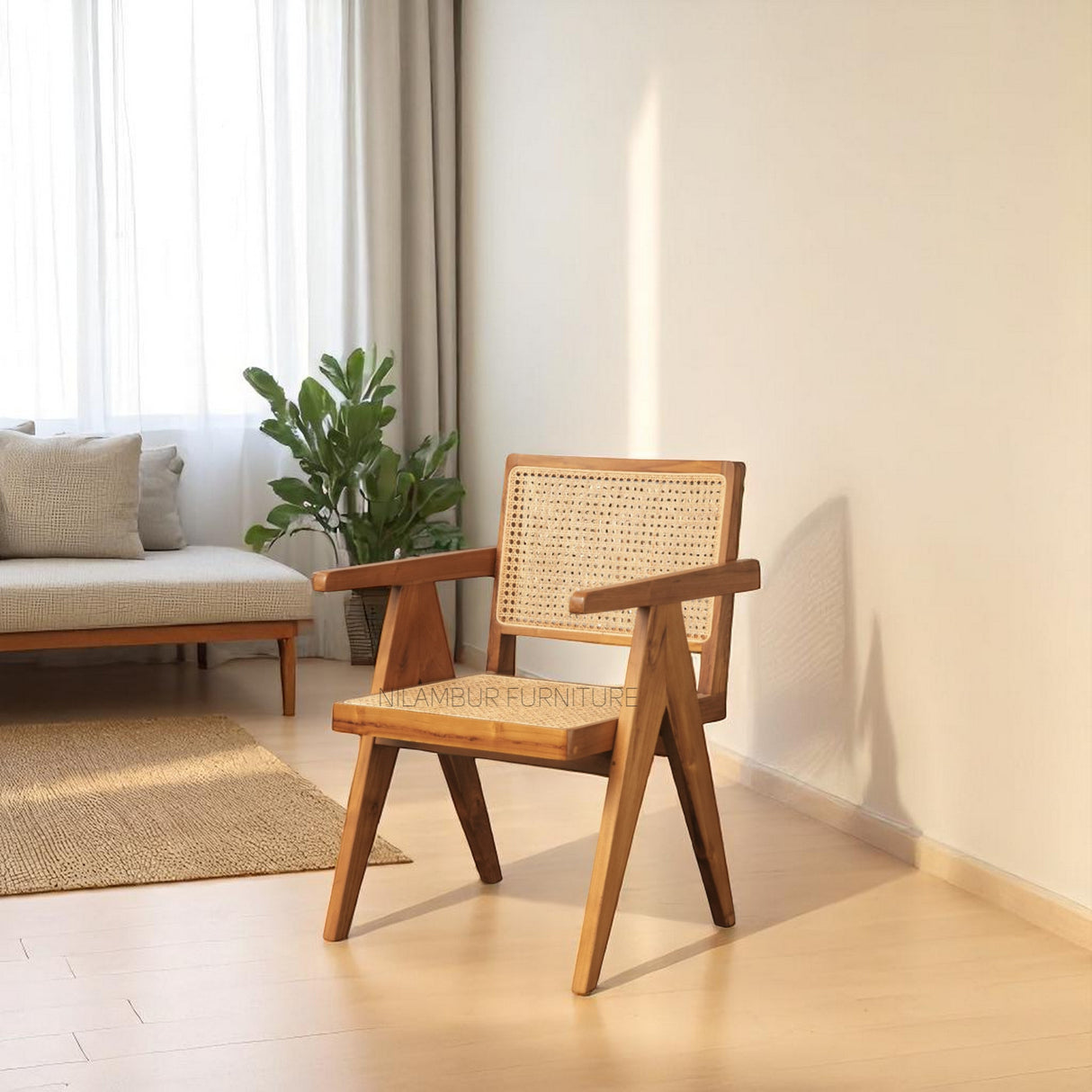 CHANDIGHAR TEAK WOOD CHAIR