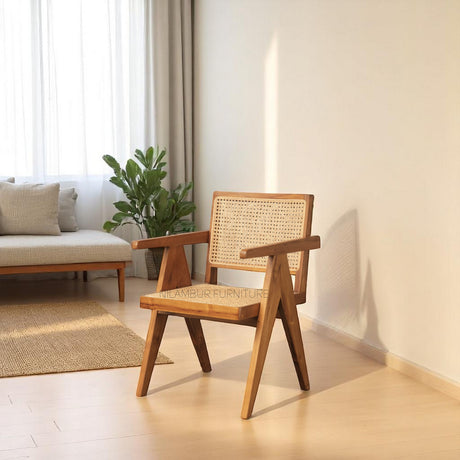 CHANDIGHAR TEAK WOOD CHAIR