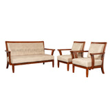 ASHLEY TEAK WOOD SOFA - Nilambur Furniture