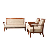 ASHLEY TEAK WOOD SOFA - Nilambur Furniture