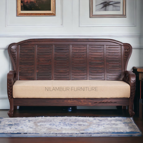 FORTUNE ROSEWOOD SOFA - Nilambur Furniture