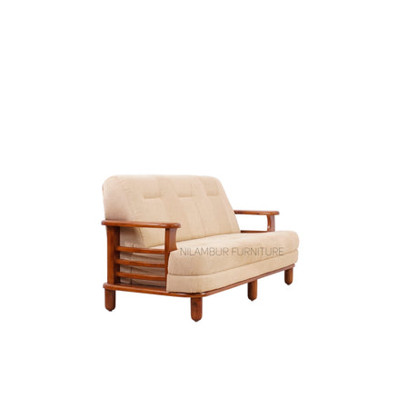 EXPRESSO TEAK WOOD SOFA - Nilambur Furniture