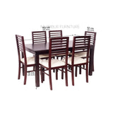 VIOLET MAHOGONY DINING SET
