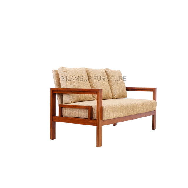 TIARA TEAK WOOD SOFA - Nilambur Furniture