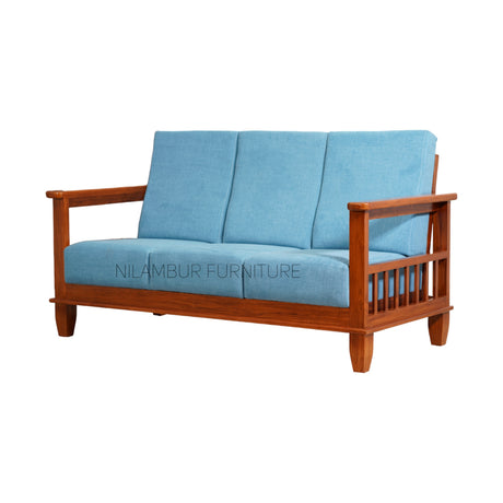 OWENS TEAK WOOD SOFA - Nilambur Furniture