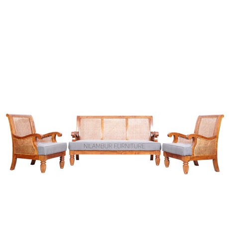 ADMIRE TEAK WOOD SOFA - Nilambur Furniture