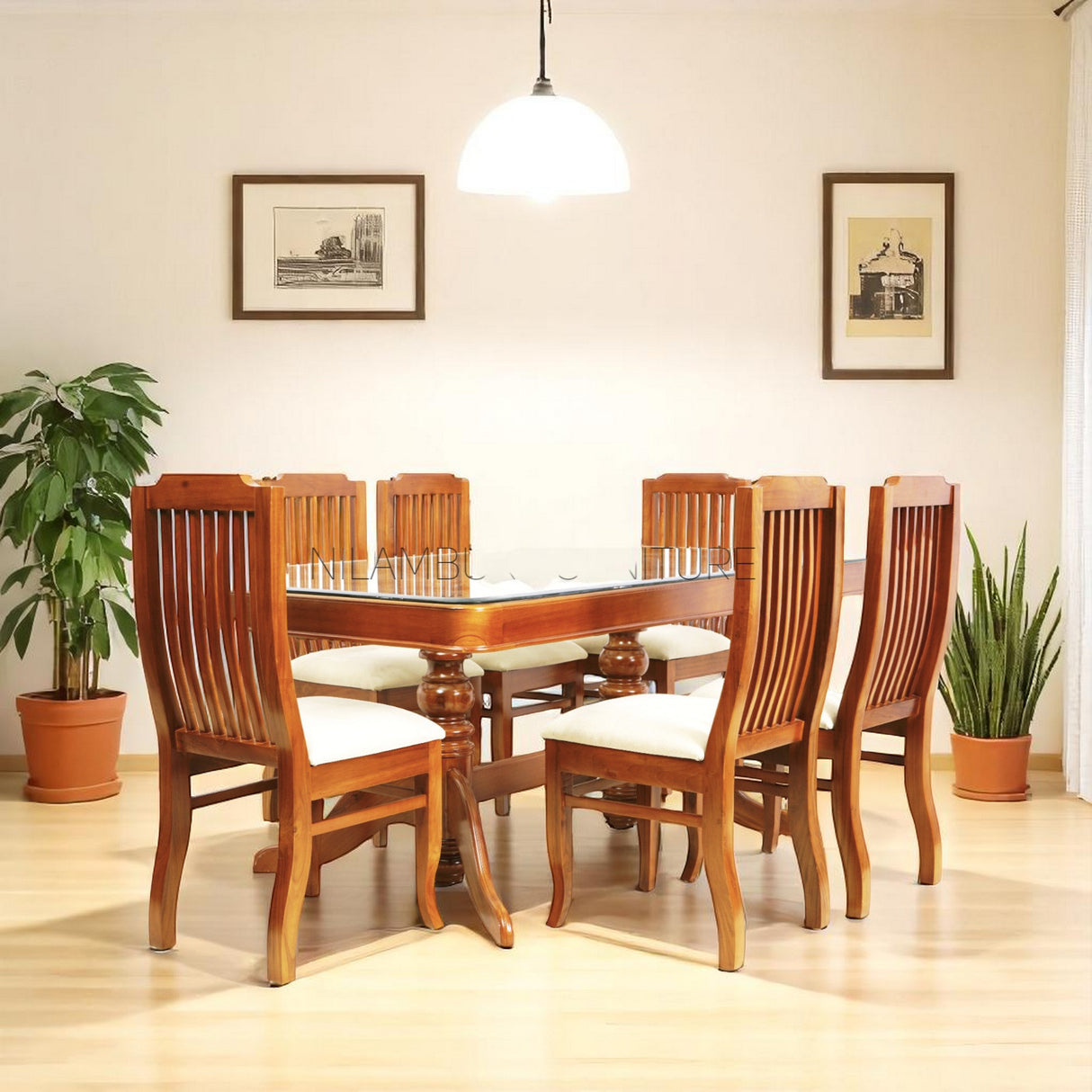 SOPHIE TEAK WOOD DINING SET