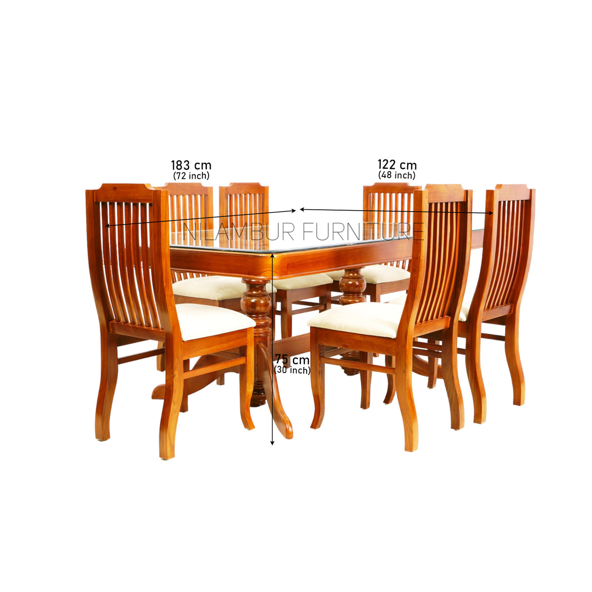 SOPHIE TEAK WOOD DINING SET