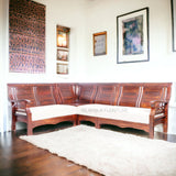 PRESTIGE ROSEWOOD CORNER SOFA - Nilambur Furniture