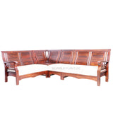 PRESTIGE ROSEWOOD CORNER SOFA - Nilambur Furniture