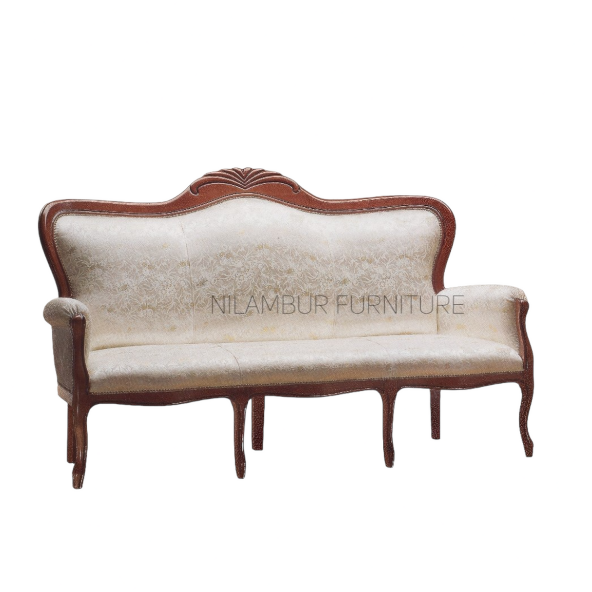 RUBY TEAK WOOD SOFA - Nilambur Furniture