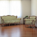 OPAL TEAK WOOD SOFA