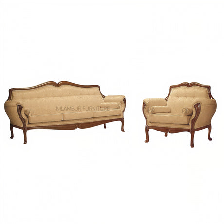 SAPHIRE TEAK WOOD SOFA - Nilambur Furniture