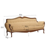 SAPHIRE TEAK WOOD SOFA