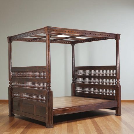 BEVAN ROSE WOOD BED COT