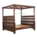 BEVAN ROSE WOOD BED COT