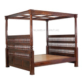 BEVAN ROSE WOOD BED COT - Nilambur Furniture