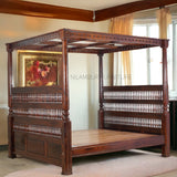 BEVAN ROSE WOOD BED COT - Nilambur Furniture