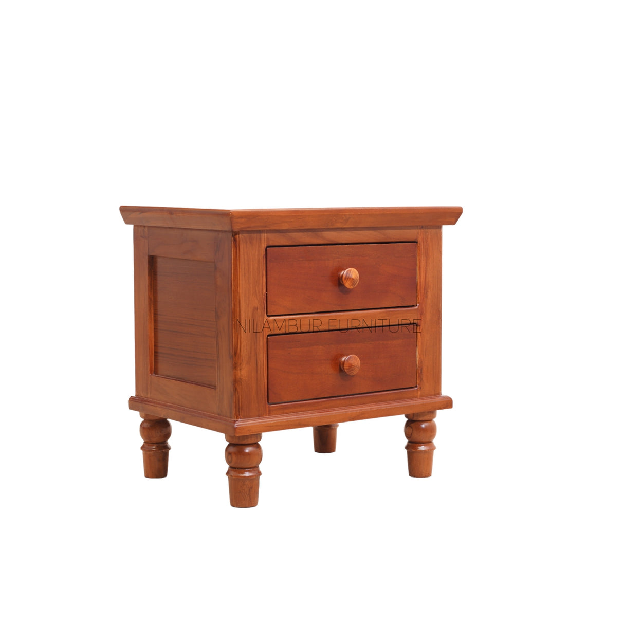 PINK TEAK WOOD SIDE TABLE - Nilambur Furniture