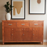 LIAM TEAK WOOD CROCKERY UNIT