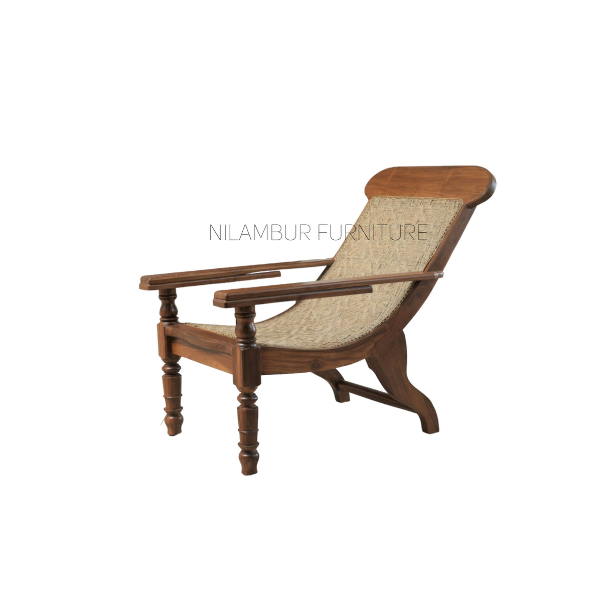 DEVA TEAK WOOD PLANTATION CHAIR - Nilambur Furniture