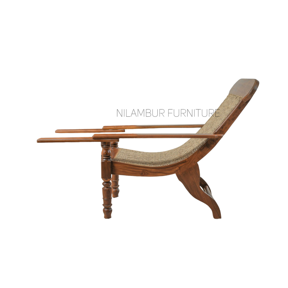 DEVA TEAK WOOD PLANTATION CHAIR - Nilambur Furniture