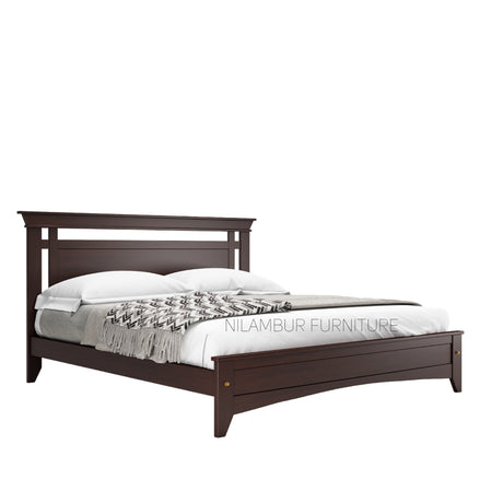 DESIRE MAHOGONY WOOD BED COT - Nilambur Furniture