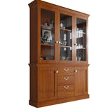 TREASURE TEAK WOOD CROCKERY UNIT - Nilambur Furniture