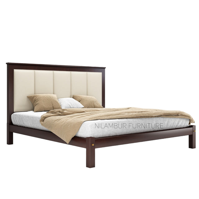 NEPTUNE MAHOGONY WOOD BED COT - Nilambur Furniture