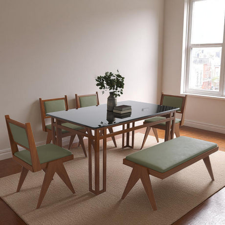 MAGIC TEAK WOOD DINING SET