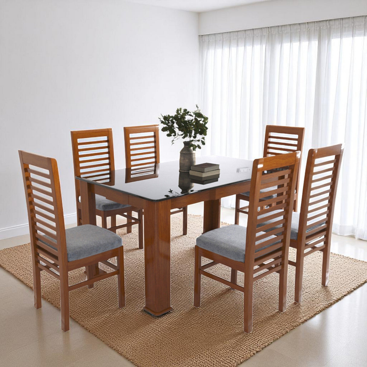 CELIO TEAK WOOD DINING SET