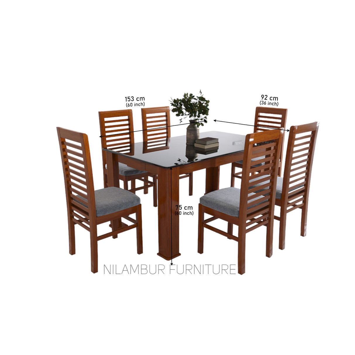 CELIO TEAK WOOD DINING SET