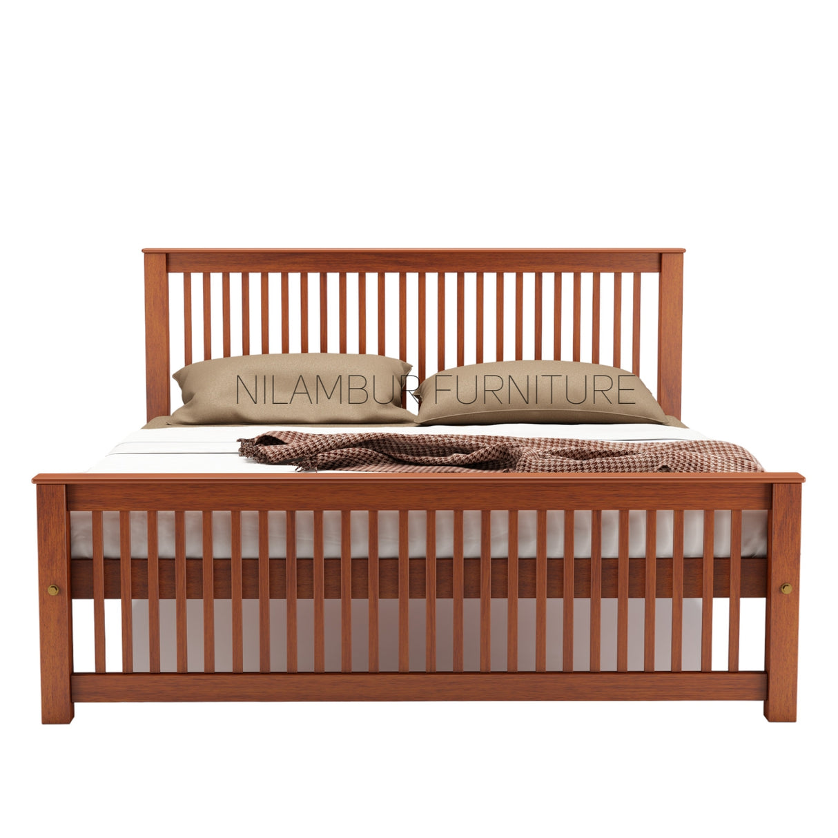 ADMIRE TEAK WOOD BED COT - Nilambur Furniture