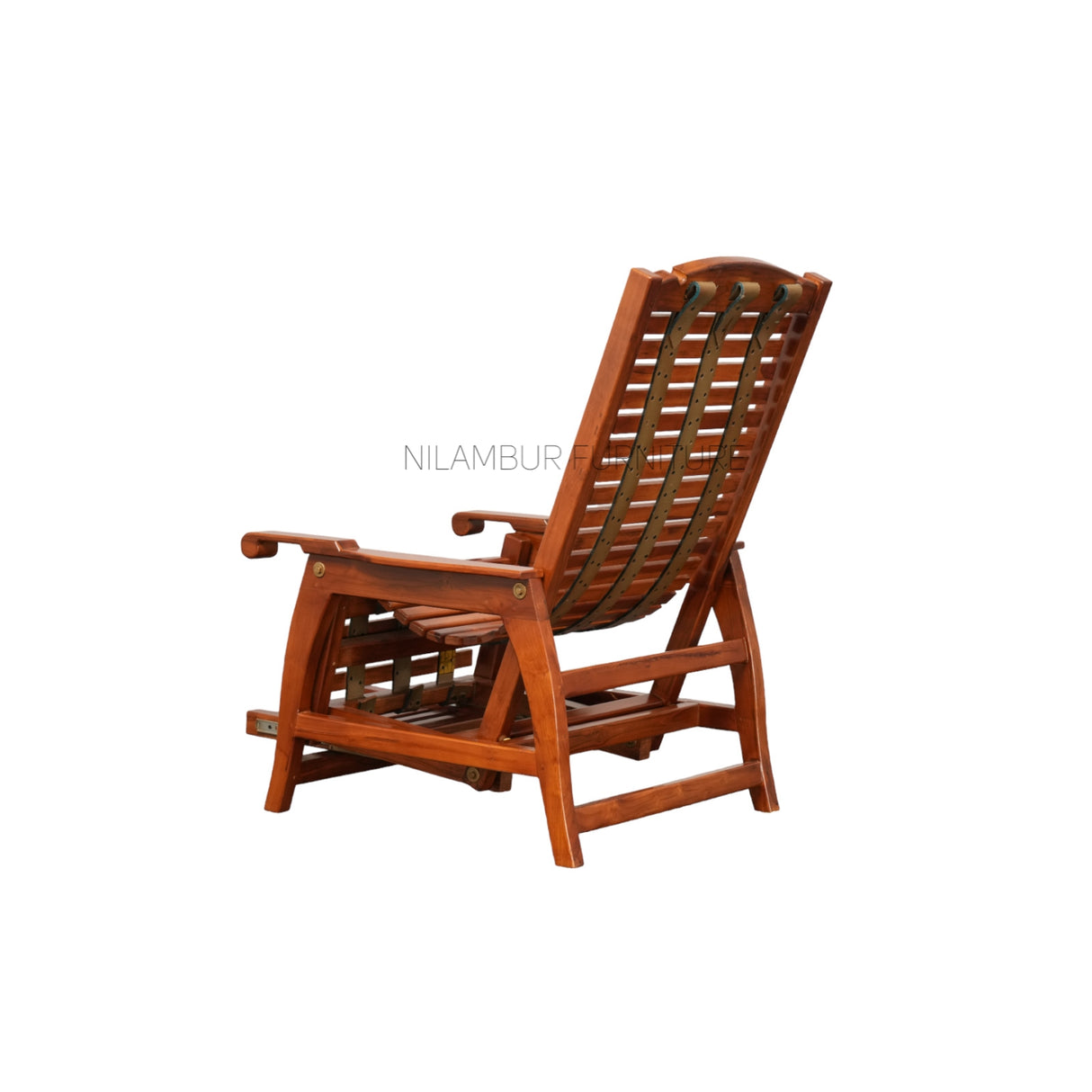 TAPASYA TEAK WOOD EASY CHAIR - Nilambur Furniture