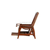 TAPASYA TEAK WOOD EASY CHAIR - Nilambur Furniture