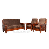 SIGNATURE TEAK WOOD SOFA - Nilambur Furniture