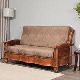 SIGNATURE TEAK WOOD SOFA