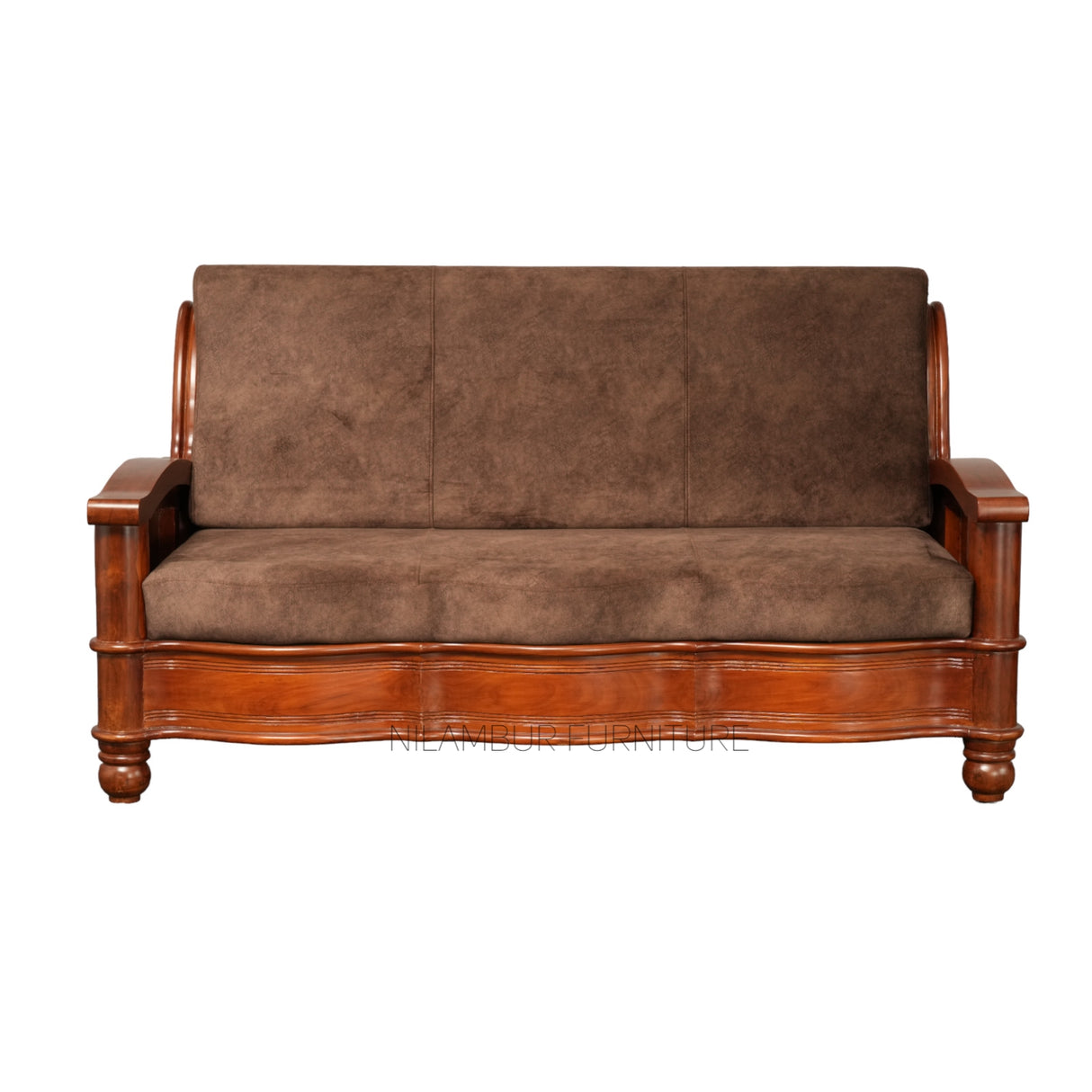 SIGNATURE TEAK WOOD SOFA - Nilambur Furniture