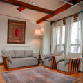 AMELIA TEAK WOOD SOFA