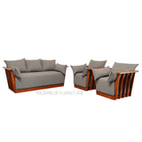 AMELIA TEAK WOOD SOFA - Nilambur Furniture