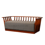 AMELIA TEAK WOOD SOFA - Nilambur Furniture