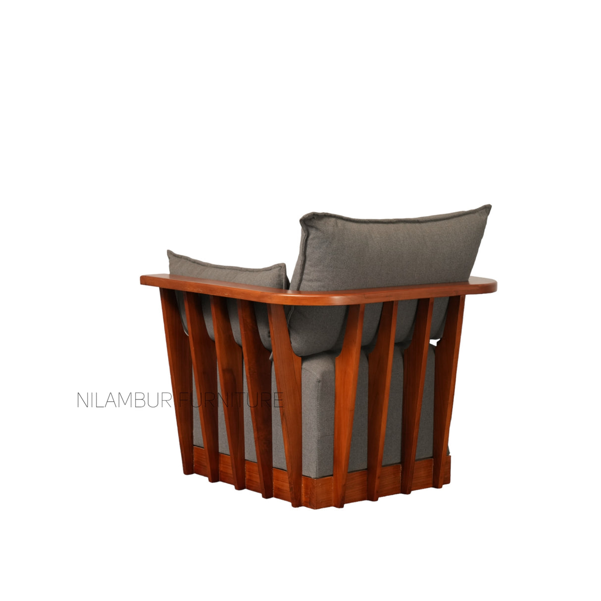 AMELIA TEAK WOOD SOFA - Nilambur Furniture